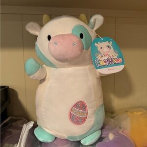 14” Belana Cow Easter HugMee Squishmallow